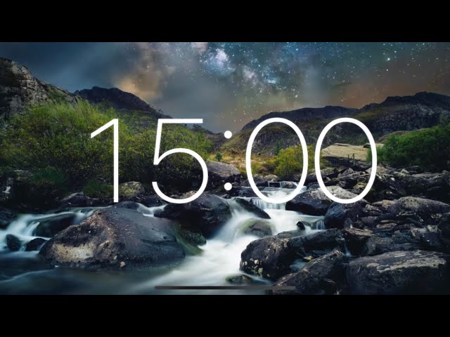 15 Minute Timer - Relaxing Zen Music class=