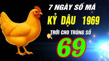 Duy nhất 7 ngày cuối cùng Tháng 10 âm- Tuổi KỶ DẬU 1969 HỐT VÀNG HỐT BẠC GIÀU HƠN TRÚNG SỐ