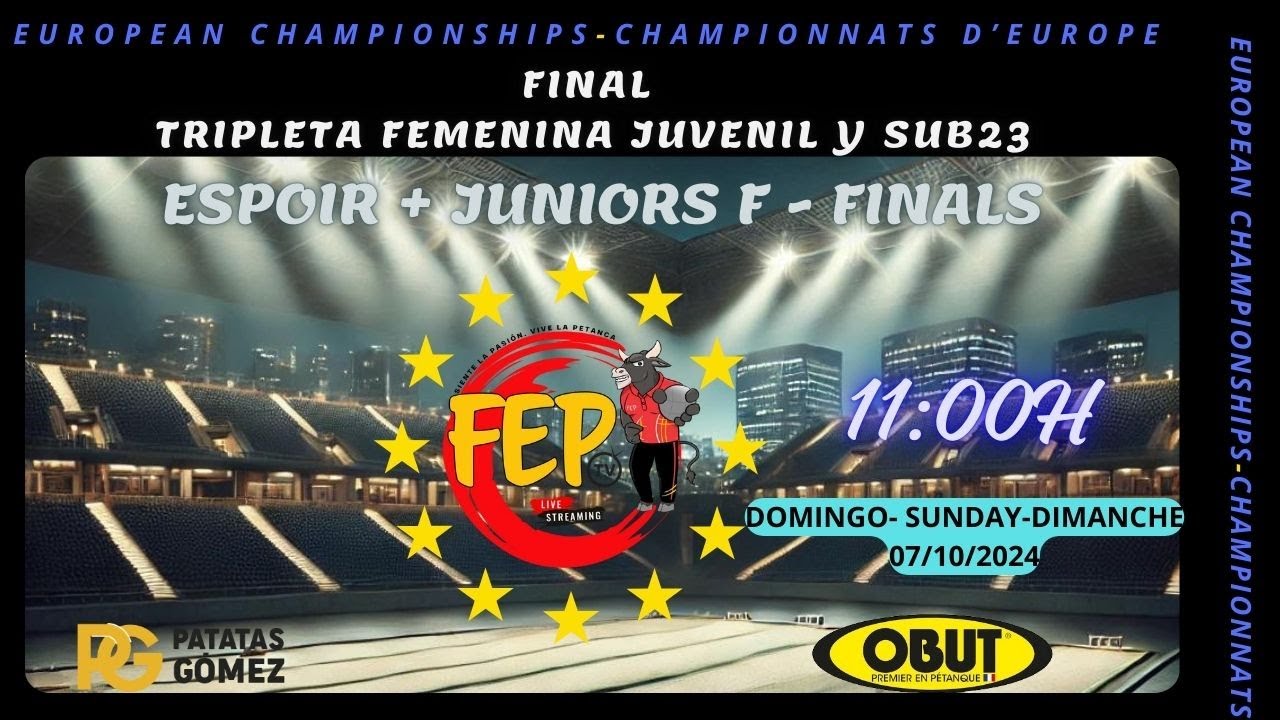 Miniature : Cto de Europa Sub23 y Juvenil. Isla Cristina, Huelva. FINALES FEMENINAS