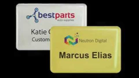 DigiLine Name Badge