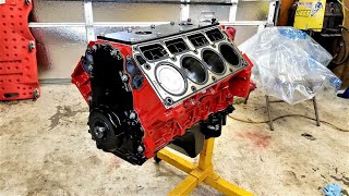 5.3 LS Engine Assembly  400hp Cammed Silverado Build