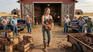 They Laughed When the Little Girl Collected Their Rusted Horseshoes — Until They Saw Inside the Barn