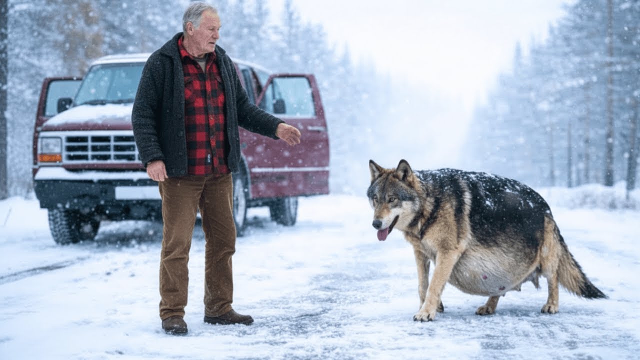 La Loba Preñada Apareció de Repente Delante del Anciano—Lo Que Pasó Te Hará Llorar