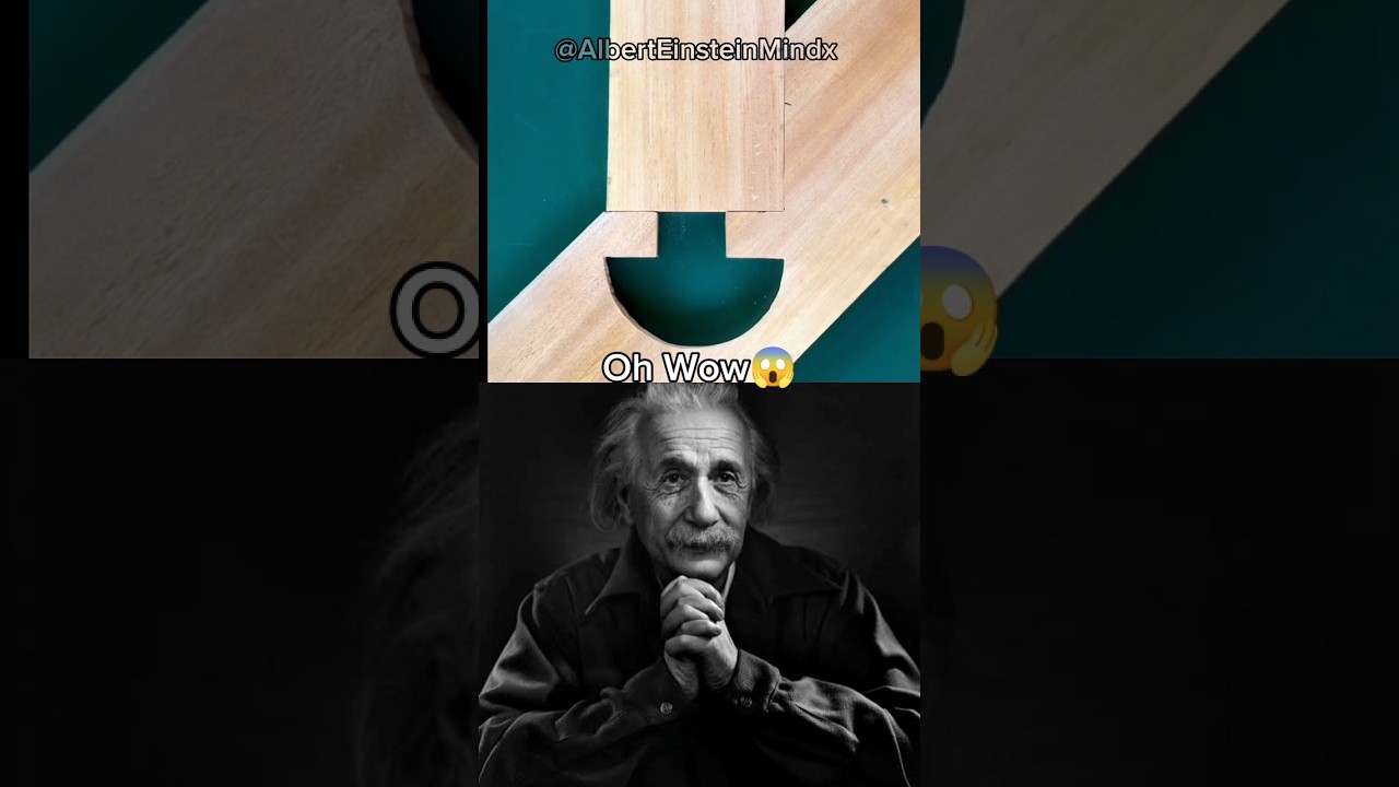 Best Woodwork Trick😱👌#shorts #physics #science #alberteinstein #sigma