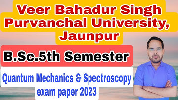 Physics exam analysis of B.Sc.5th Sem.| Purvanchal University|by Navneet Gautam