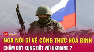 Nga lên tiếng về công thức hòa bình kết thúc xung đột Ukraine | Nga Ukraine mới nhất hôm nay. Tin24h