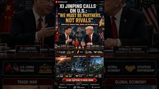 XI JINPING TO THE US: WE MUST BE PARTNERS, NOT RIVALS #China #USA #XiJinping #Trump #JagatViralita