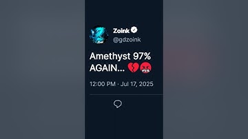 Zoink CHOKED on Amethyst Again… (Geometry Dash)