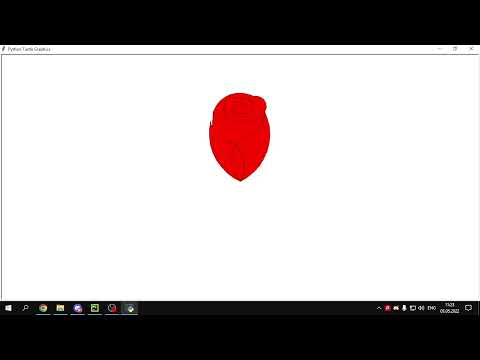 Цветочек на python