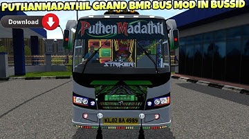 PuthanMadathil BMR Bus Mod In Bus Simulator Indonesia - Bussid Bus Mod - Bussid Car Mod - Bussid
