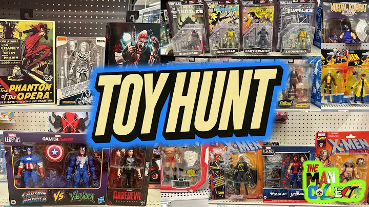 TOY HUNT | NEW Marvel Legends @ Walmart & Target! NECA Finds & A LOADED ROSS! #toyhunt #toys #ross