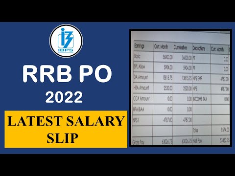 RRB PO 2022 SALARY & PERKS! RRB PO SALARY AFTER 11TH BIPARTITE SETTLEMENT