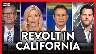 Dave rubin of the report talks to fox & friends about counties in
california that have begun defy lockdown orders governor gavin n...
