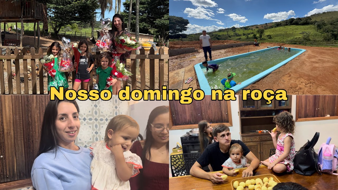 UM DOMINGO QUE NUNCA VOU ESQUECER 🥹 surpresa+ churras e visitas 😍