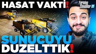 SONUNDA KESİCİLERİ DÜZELTTİK! HASAT YAPIYORUZ! Farming Simulatör #24