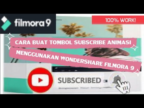  Cara  Mudah Membuat Tombol SUBSCRIBE animasi  dan LONCENG di 