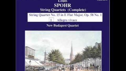 Louis Spohr String Quartet No.15 in Eb - 1 Allegro vivace