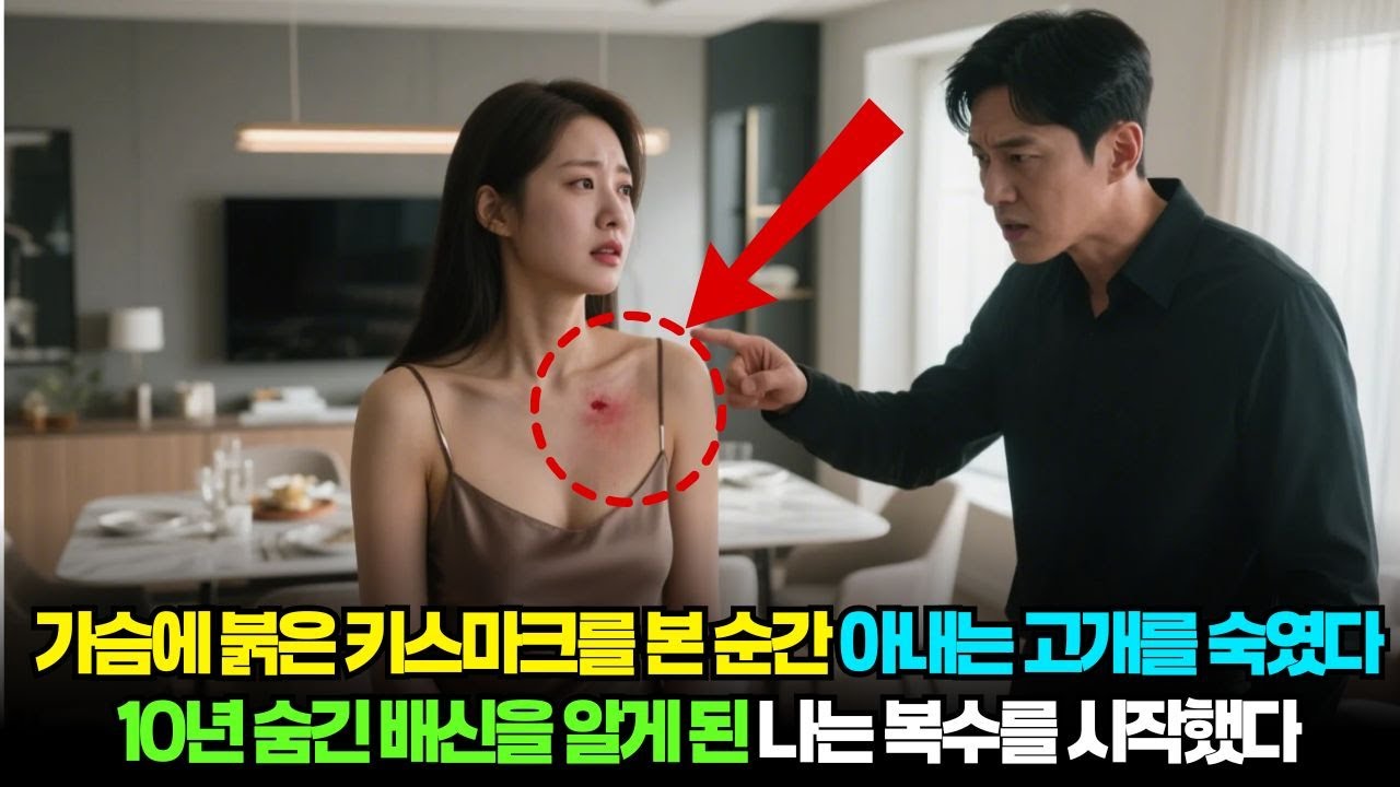 Outline Video [뜻밖의 이야기] 아내가 술을 따르려고 몸을 숙인 순간, 가슴에 붉은 키스마크가 보였다… 그건 분명 내 것이 아니었다. “당장 설명해!”