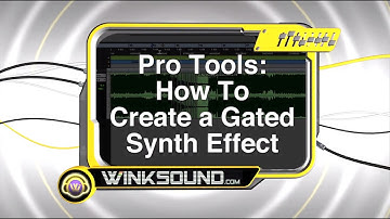 Pro Tools: How To Create a Gated Synth Effect | WinkSound
