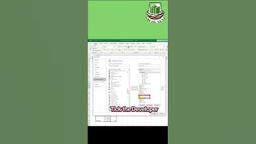 How to Add Developer Tab in Excel | Step-by-Step Tutorial