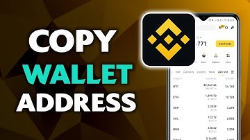 Hoe kopieer ik het Binance Wallet-adres?