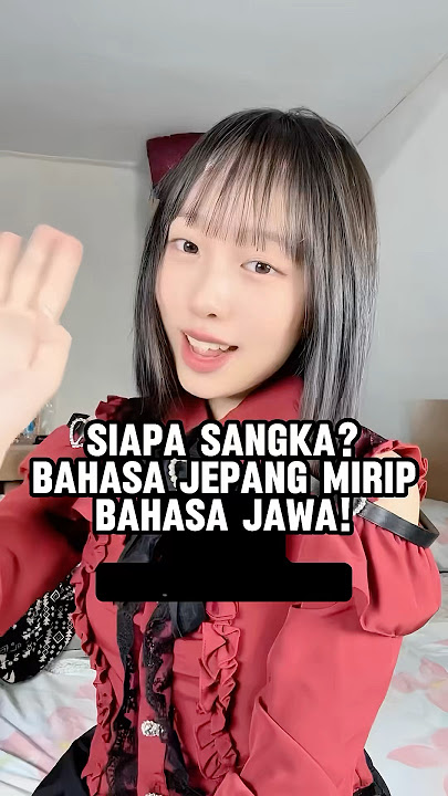 I COULDN'T HAVE THOUGHT JAPANESE IS SO SIMILAR TO JAVANESE! 😱🤣 #reaksibule #shorts #viralvideo