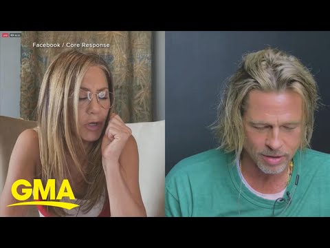 Jennifer Aniston and Brad Pitt reunite for ‘Fast Times at Ridgemont High’ table read l GMA