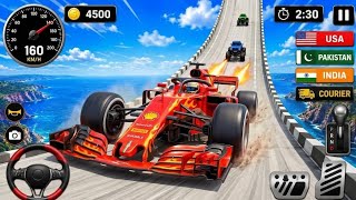 Formula Car Mega Ramp Extreme Racing - GT Car Formula Car Racing Stunts 3D - Android GamePlay  screenshot 3