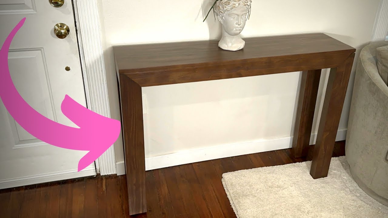 Review of the Plank+Beam Modern Solid Wood Console Table