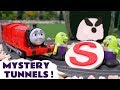 Thomas The Tank Engine and funny Funlings Mystery Tunnels