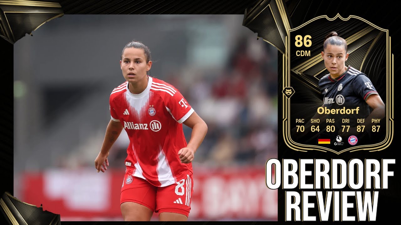 ¡UNA JOYA DEFENSIVA DE ESTE TOTW! Lena Oberdorf 86 IF REVIEW EA FC 26