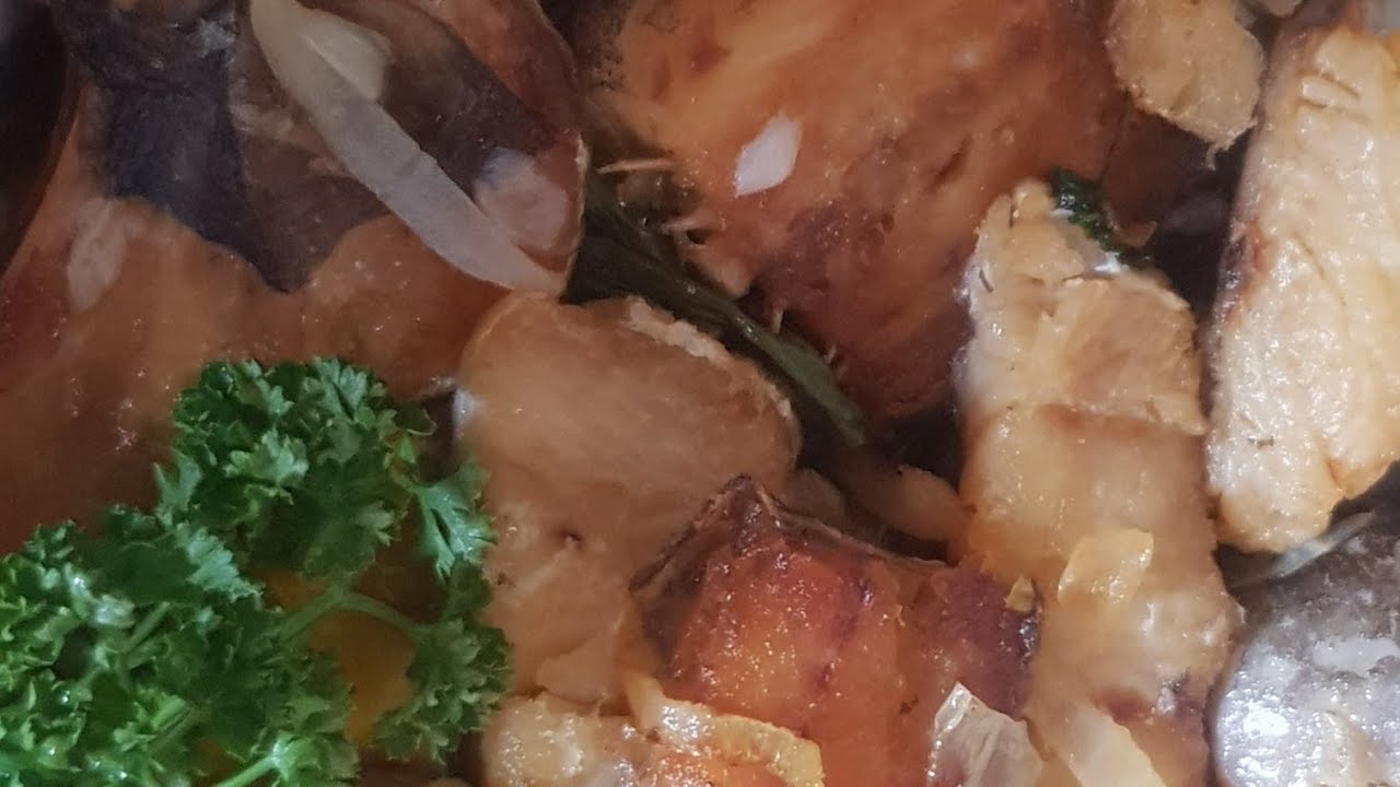 Morue frite à l'antillaise