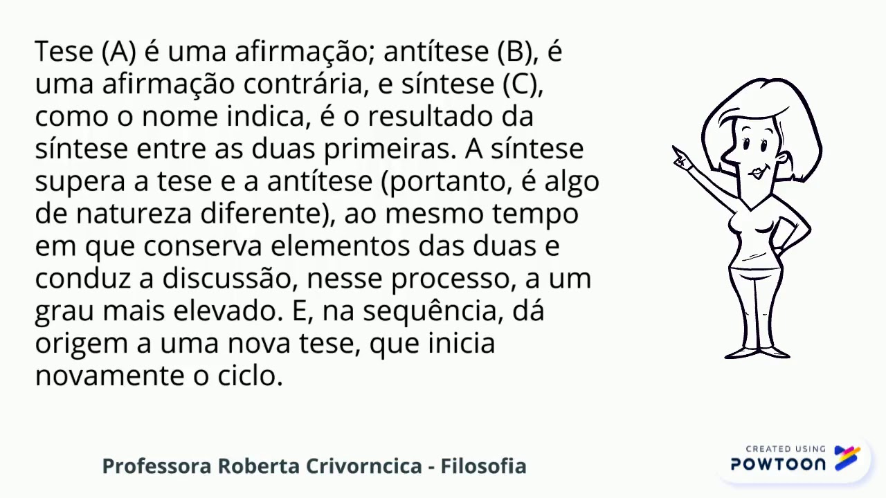A Dialética Noção Defendida Por Hegel Caracteriza Se