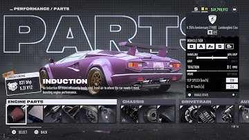 NFS Unbound | Lamborghini Countach 25th Anniversary Must Be META in S Class | 329 S GRIP Build