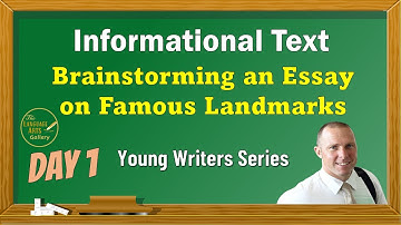 How to Write an Informational Text: Essay Writing for Young Learners 