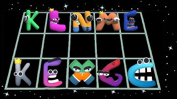 Merge Alphabet: Letter Lore VS Merge ABC: Letter Run - Gameplay Walkthrough