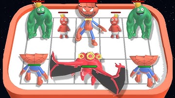 MERGE RAINBOW FRIEND RUN All Monster - Merge Master Gameplay (Part 09)