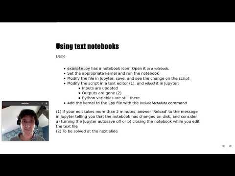 Marc Wouts - Jupytext: Jupyter Notebooks as Markdown Documents | JupyterCon 2020
