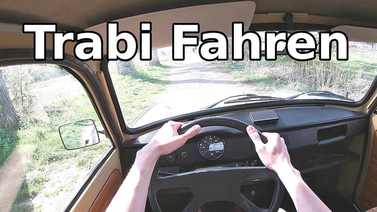 Entspannte Fahrt im 1982er Trabant 601 S [POV]
