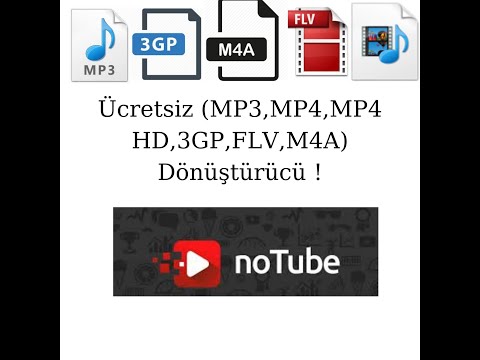 Ücretsiz (MP3,MP4,MP4 HD,3GP,FLV,M4A) Dönüştürücü !