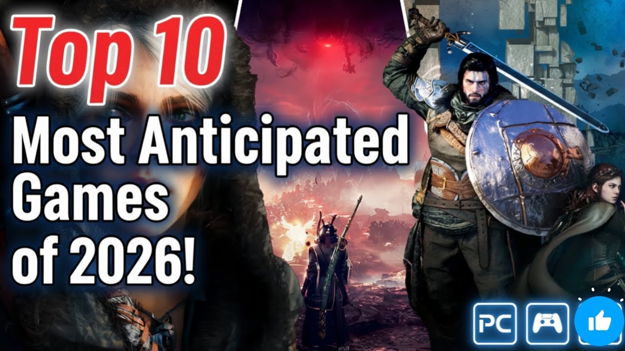Top 10 Most Anticipated Games of 2026! (PC, PS5, Xbox) - YouTube