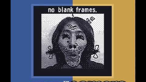 Gameboy Camera - No Blank Frames Error Screens