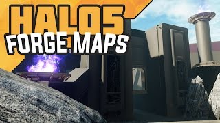 Halo 5 Forge Maps - Cauldron (Arena)