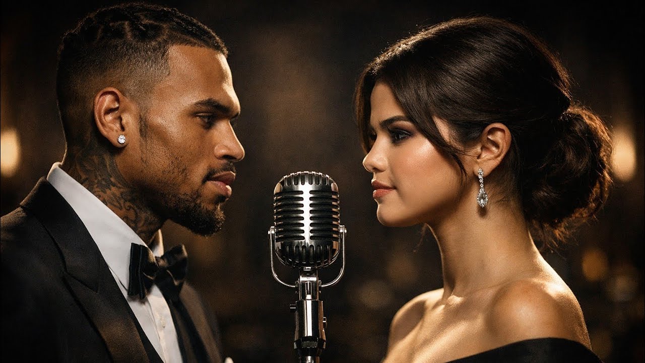Chris Brown x Selena Gomez _ Stay Tonight (Official Lyric Video)