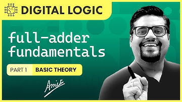 Full Adder | Part 1| Combinational Circuit | Digital Electronics | GATE 2023