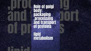 Golgi body in 11 seconds | Cell:The unit of life | #motivation #mastercadre #lecturercadre #biology