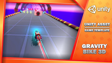 Anti-Gravity Bike Gameplay | Gravity Bike 3D Template Demo