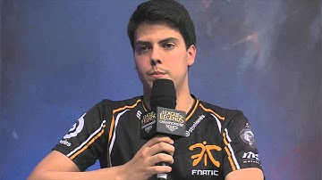 Interview with xPeke from Fnatic || EU LCS Summer split 2013 W5D1