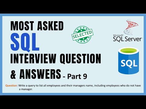 SQL Interview Questions