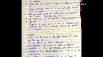 Chapter 1/The cell- it